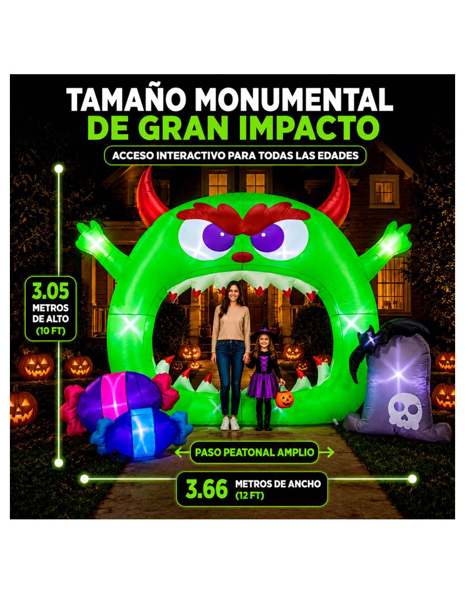 Figura decorativa con forma de monstruo 9