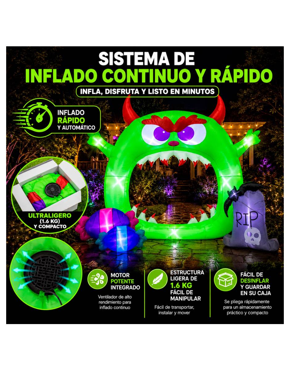 Figura decorativa con forma de monstruo 3