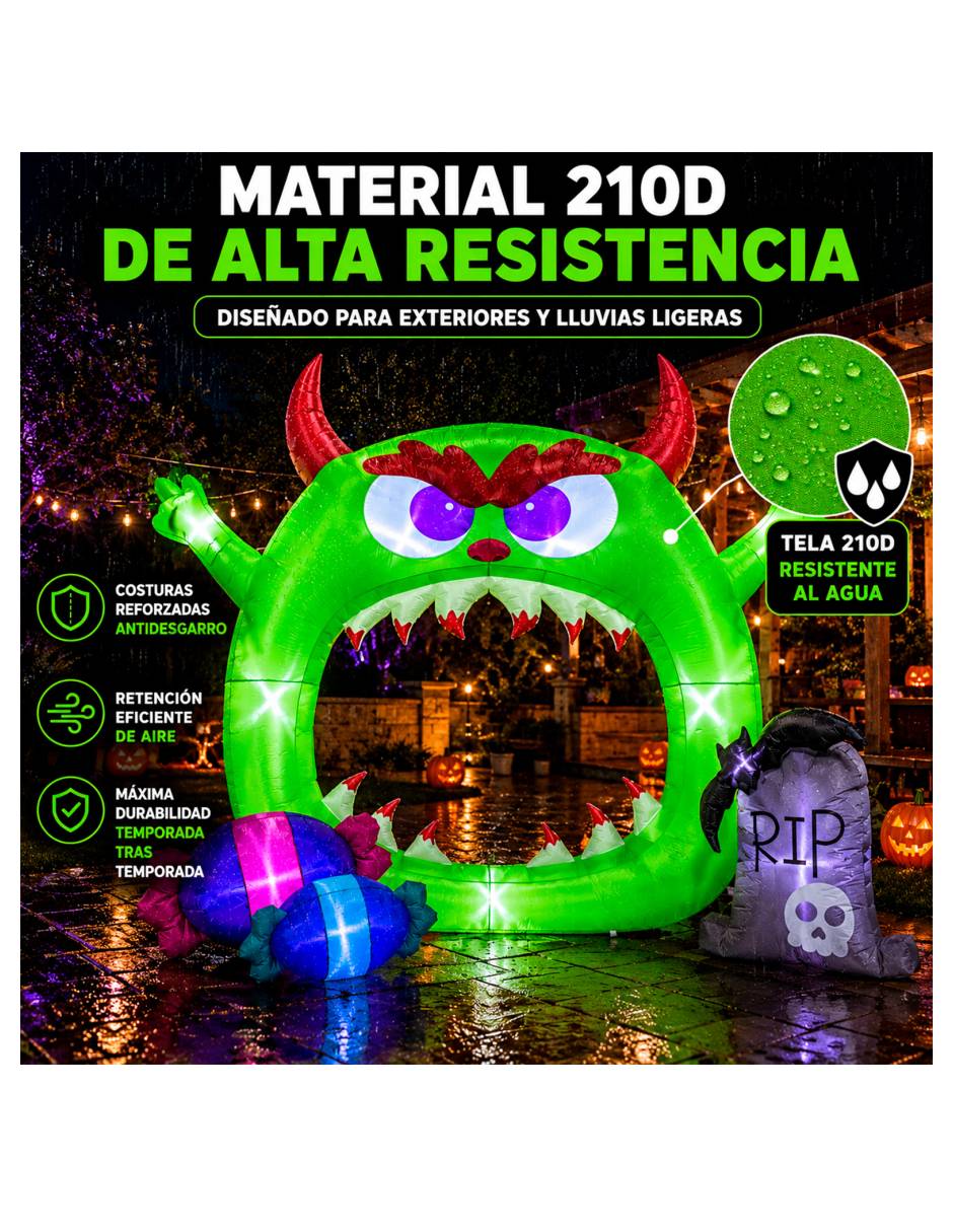 Figura decorativa con forma de monstruo 6
