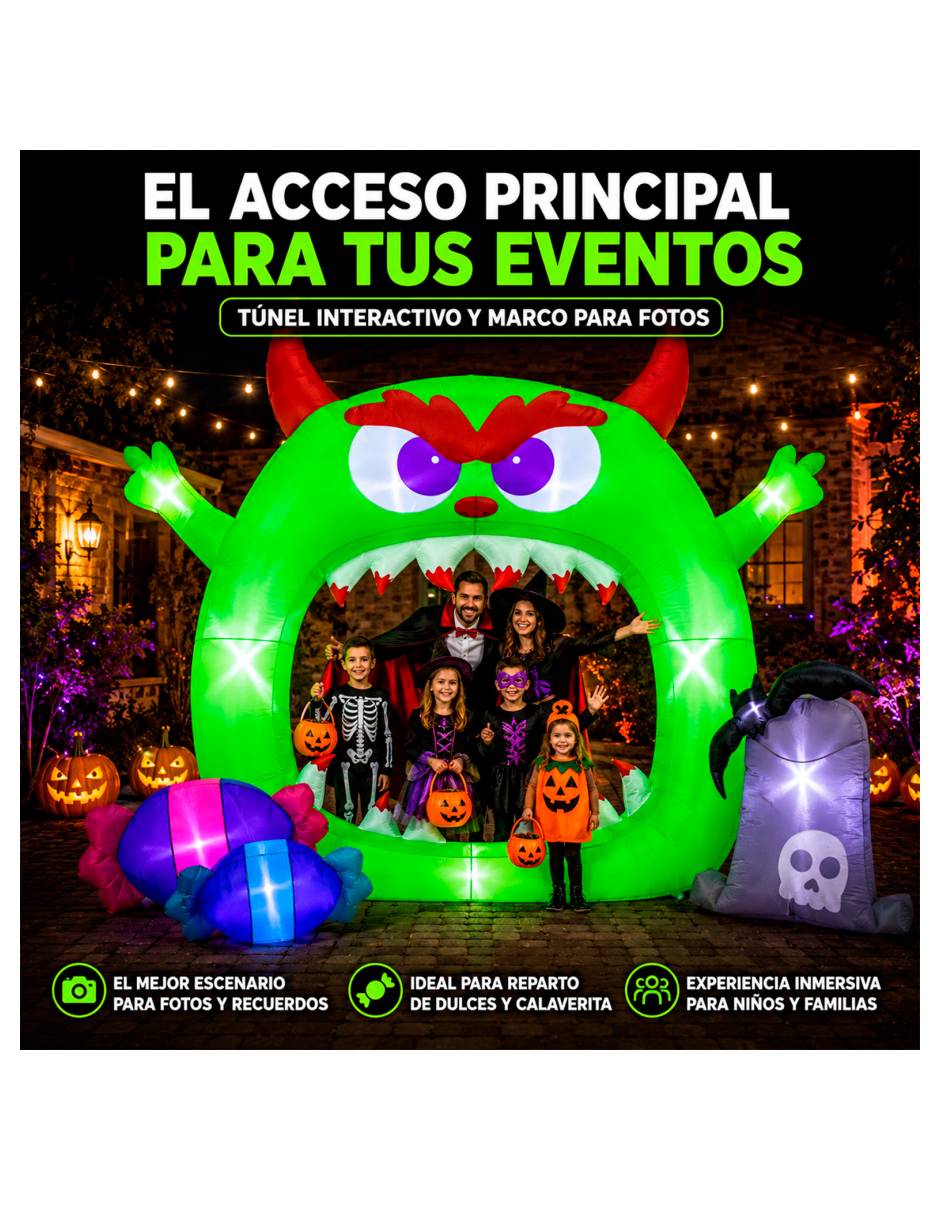 Figura decorativa con forma de monstruo 7