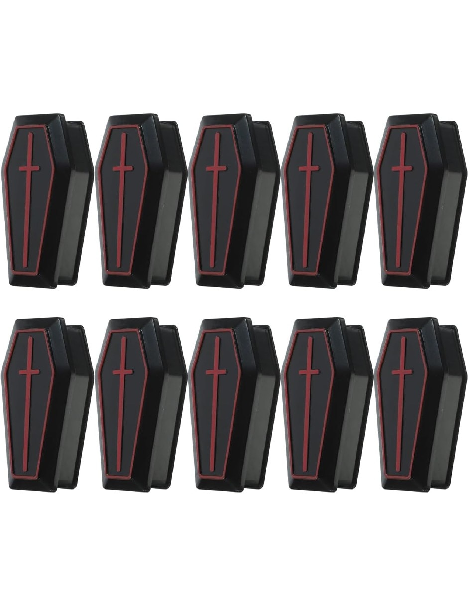 Figura decorativa con forma de ataúd