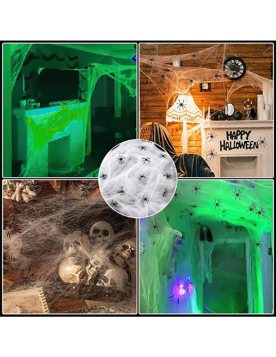 Set decoración con forma de araña 3