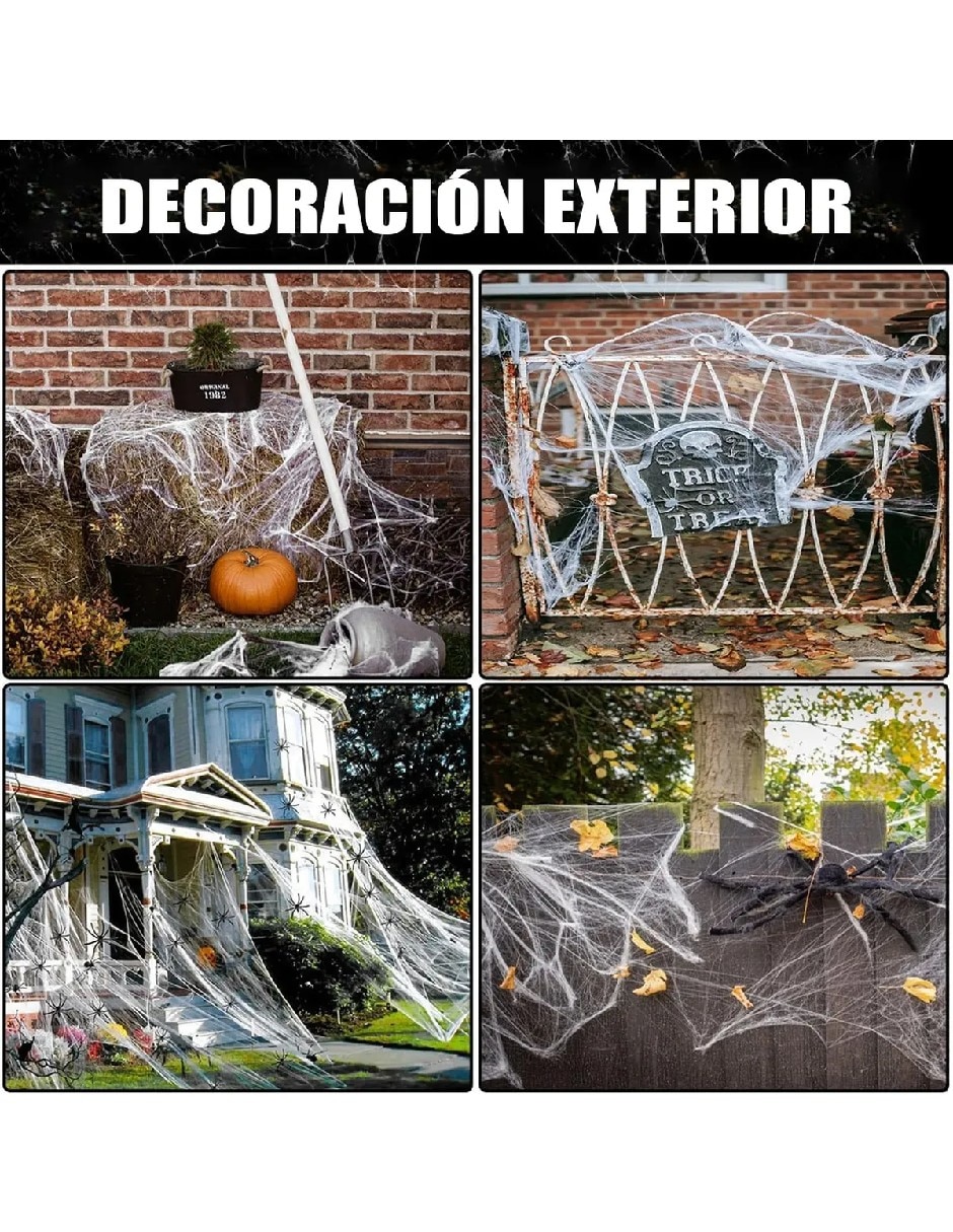 Set decoración con forma de araña 3