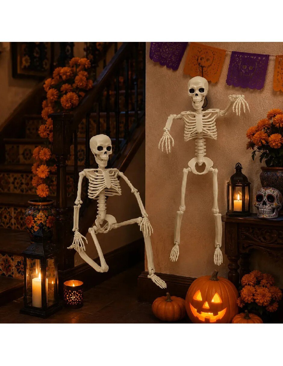 Set decoración con forma de esqueleto 2
