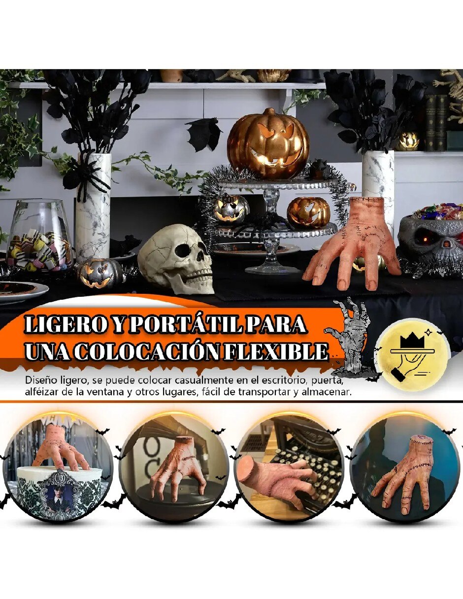 Figura decorativa con forma de mano