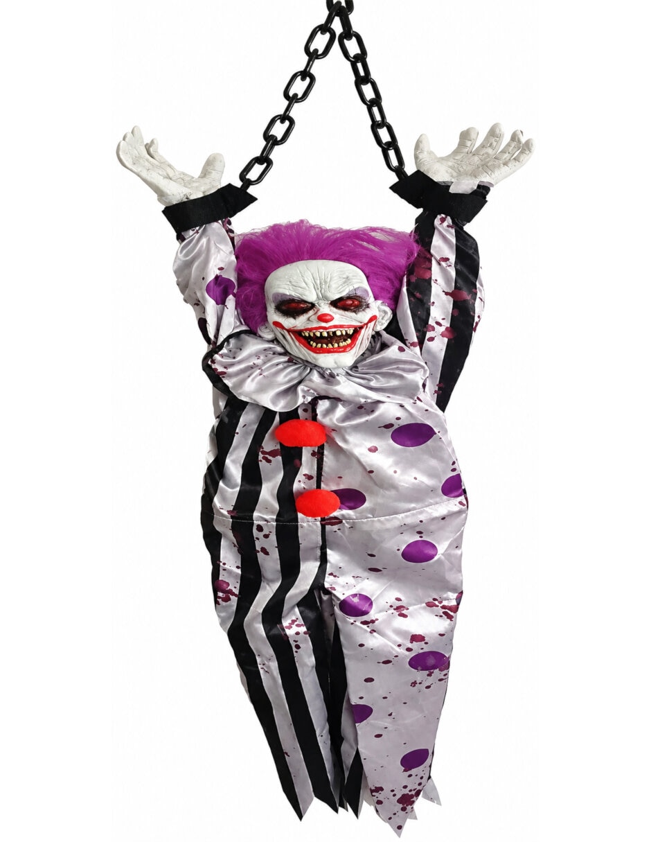 Figura decorativa de payaso halloween