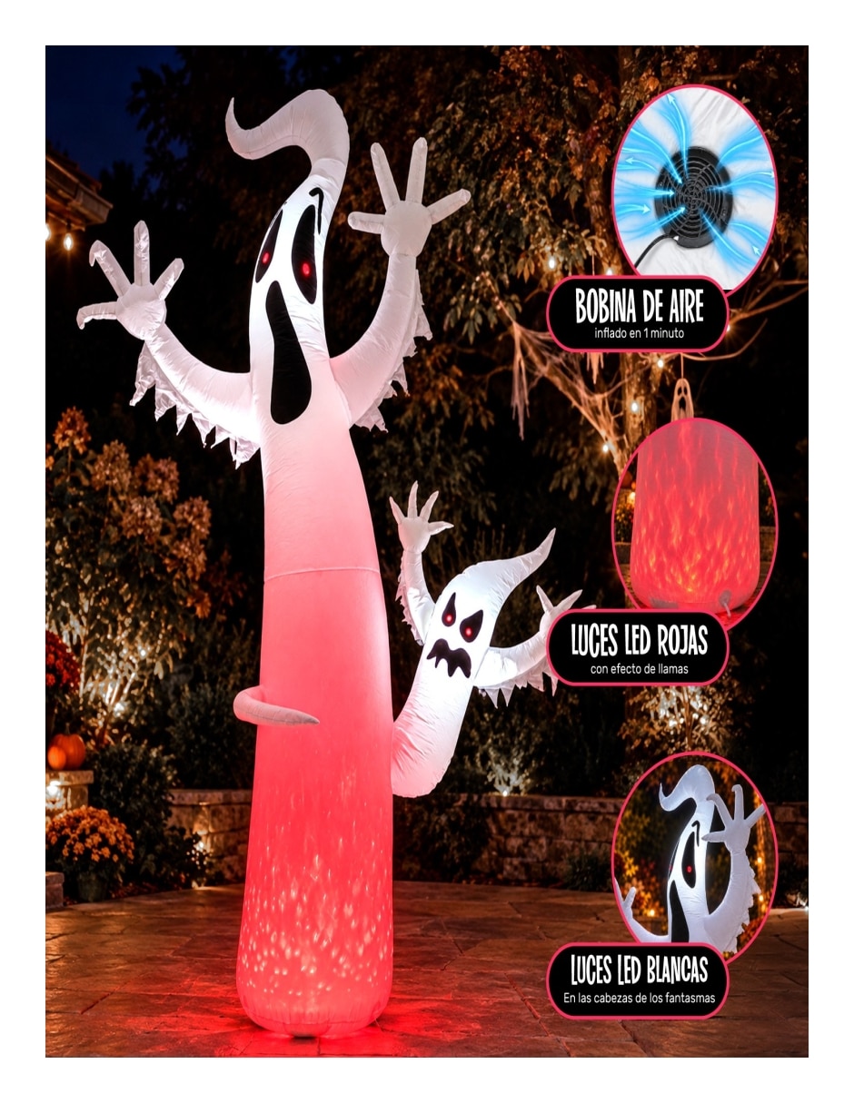 Figura decorativa con forma de fantasma