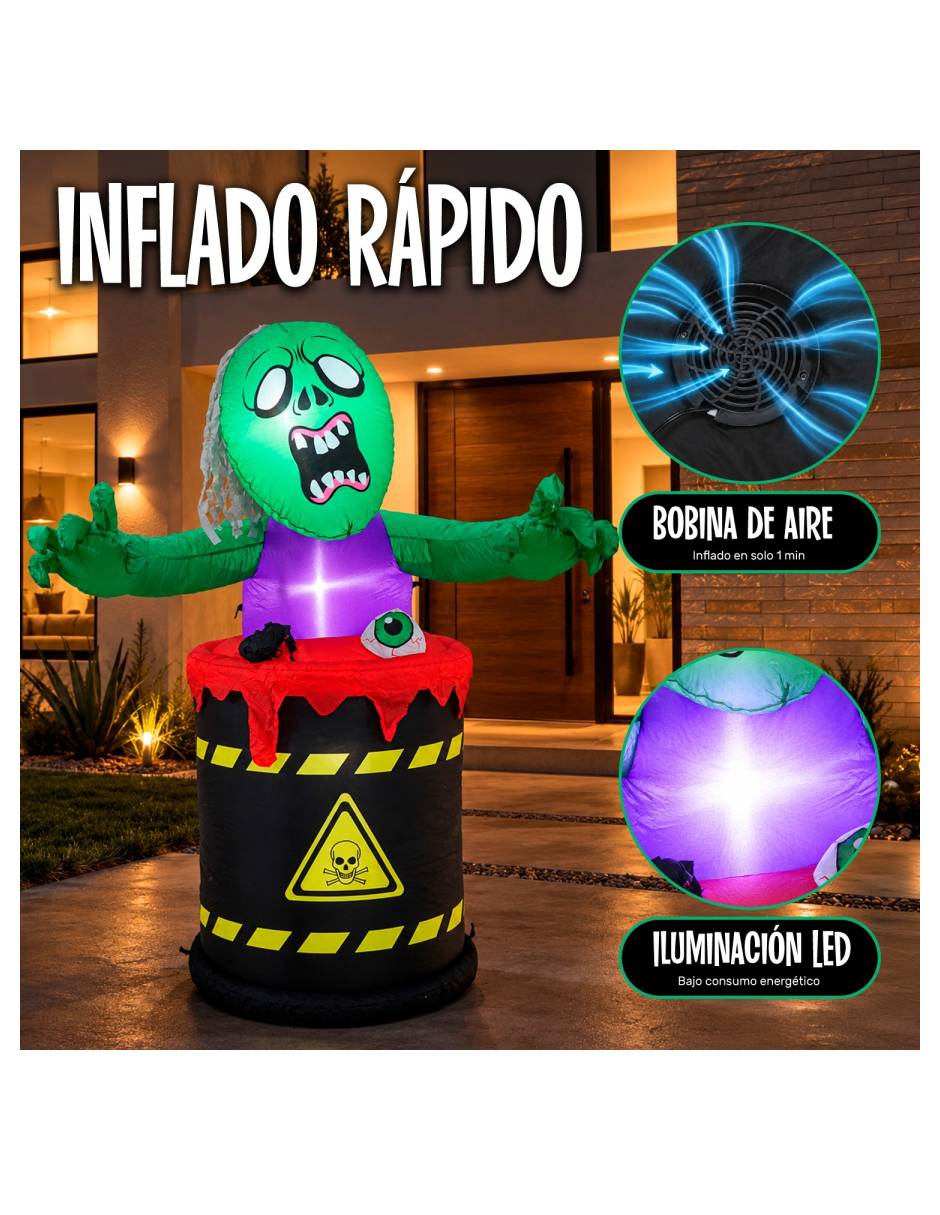 Figura decorativa con forma de zombie 3