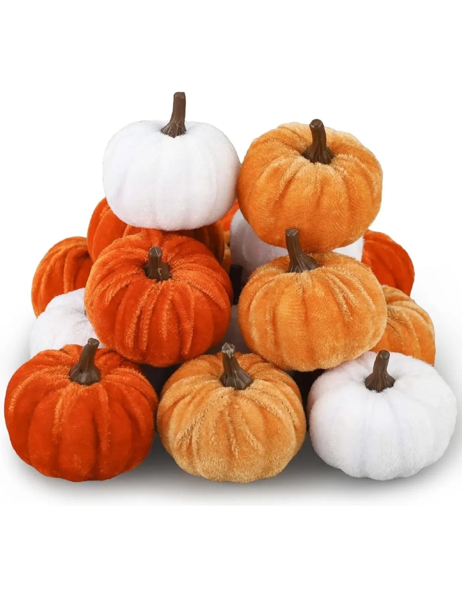 Set decoración con forma de Calabaza Set decoración con forma de Calabaza