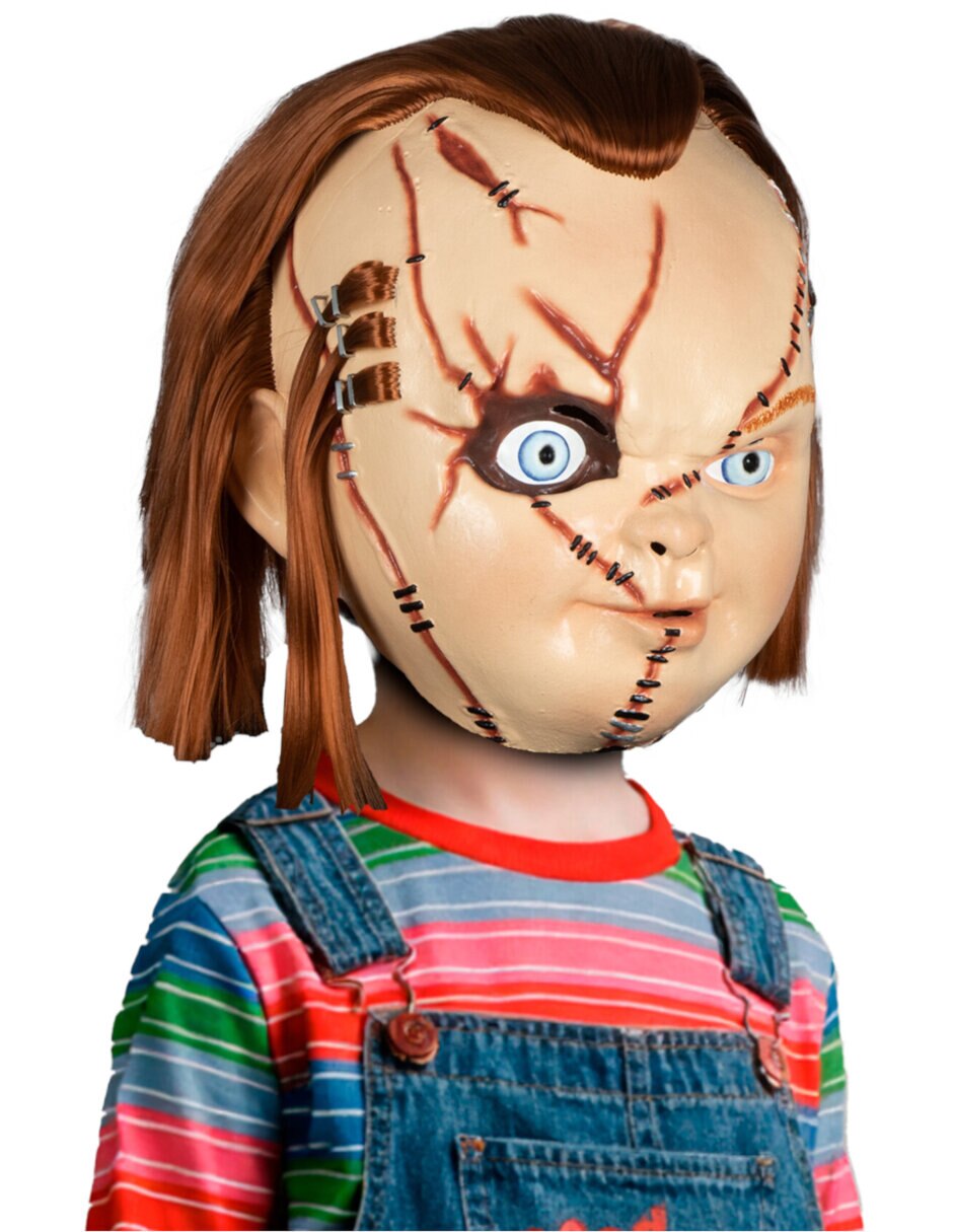Máscara para disfraz de chucky halloween 5