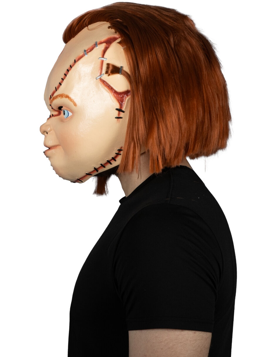 Máscara para disfraz de muñeco diabólico chucky halloween 4