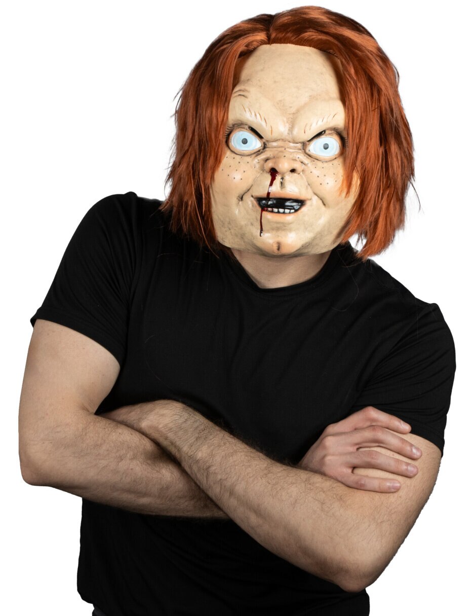 Máscara para disfraz de chucky 3 halloween 2