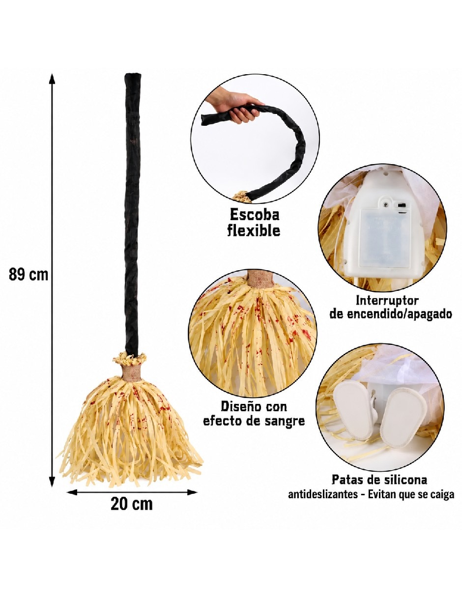 Figura decorativa con forma de Escoba 5