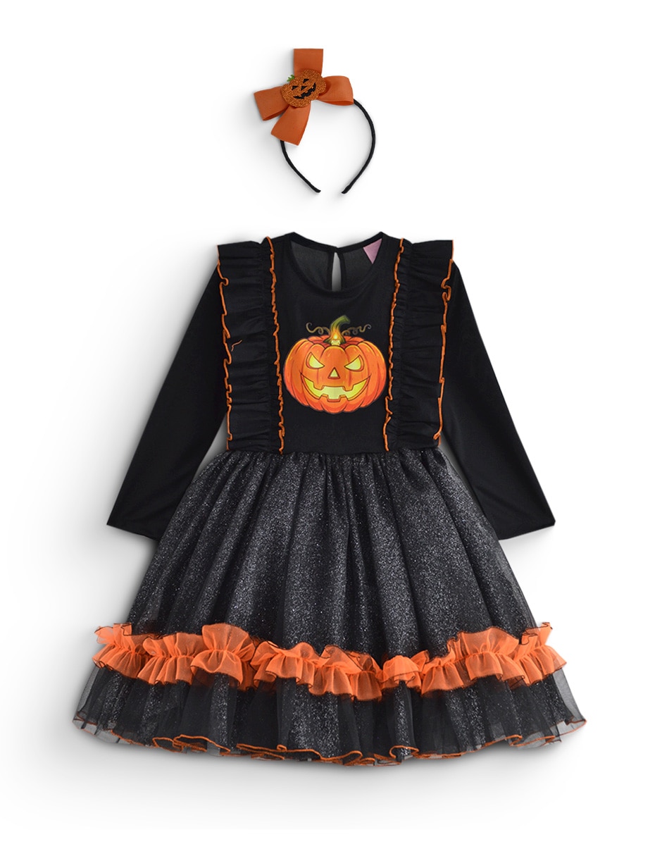 Disfraz ves calabaza 2 chg de calabaza para niña 3