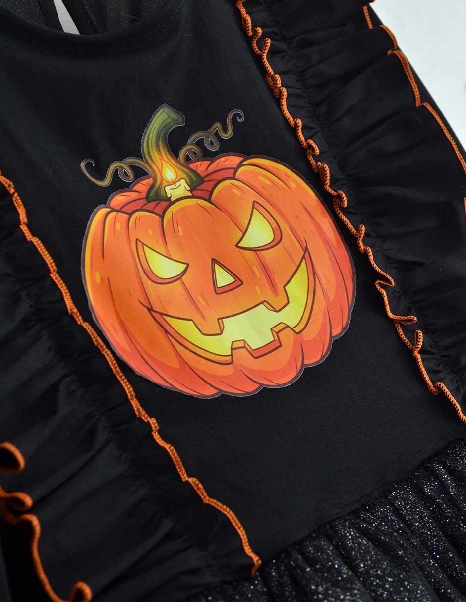 Disfraz ves calabaza 2 chg de calabaza para niña 6