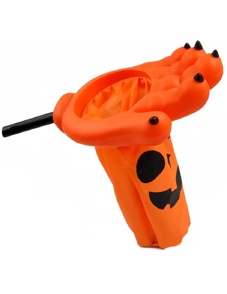 Bastón para disfraz con bolsa de calabaza para dulces de halloween Bastón para disfraz con bolsa de calabaza para dulces de halloween