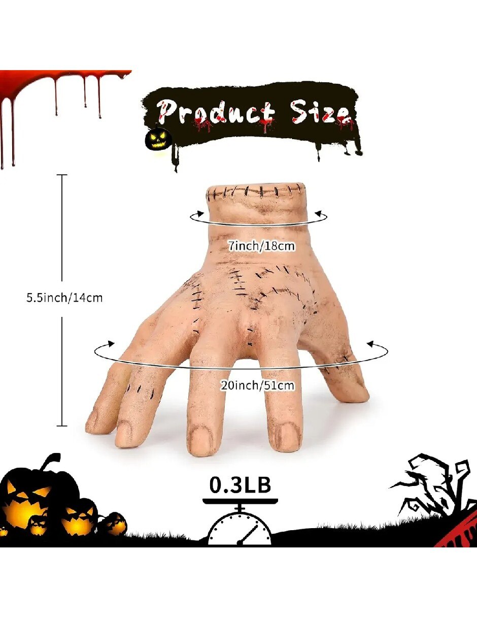 Figura decorativa con forma de mano 4