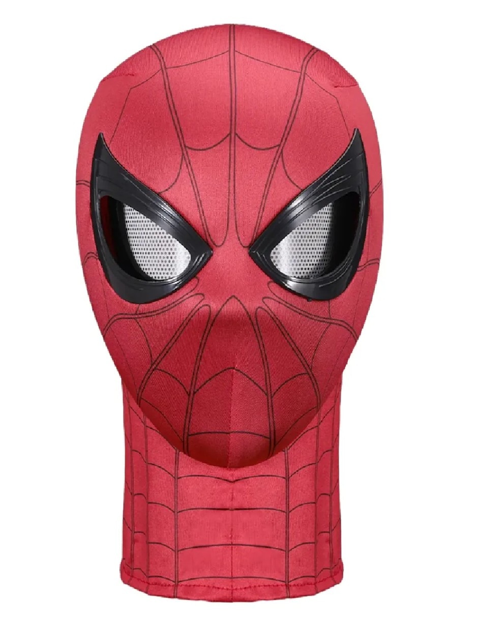 Máscara para disfraz de spiderman