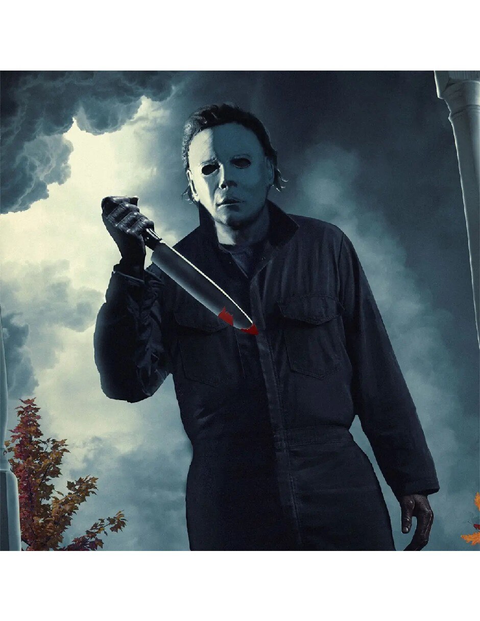 Set de accesorios para disfraz máscara de Michael Myers 2