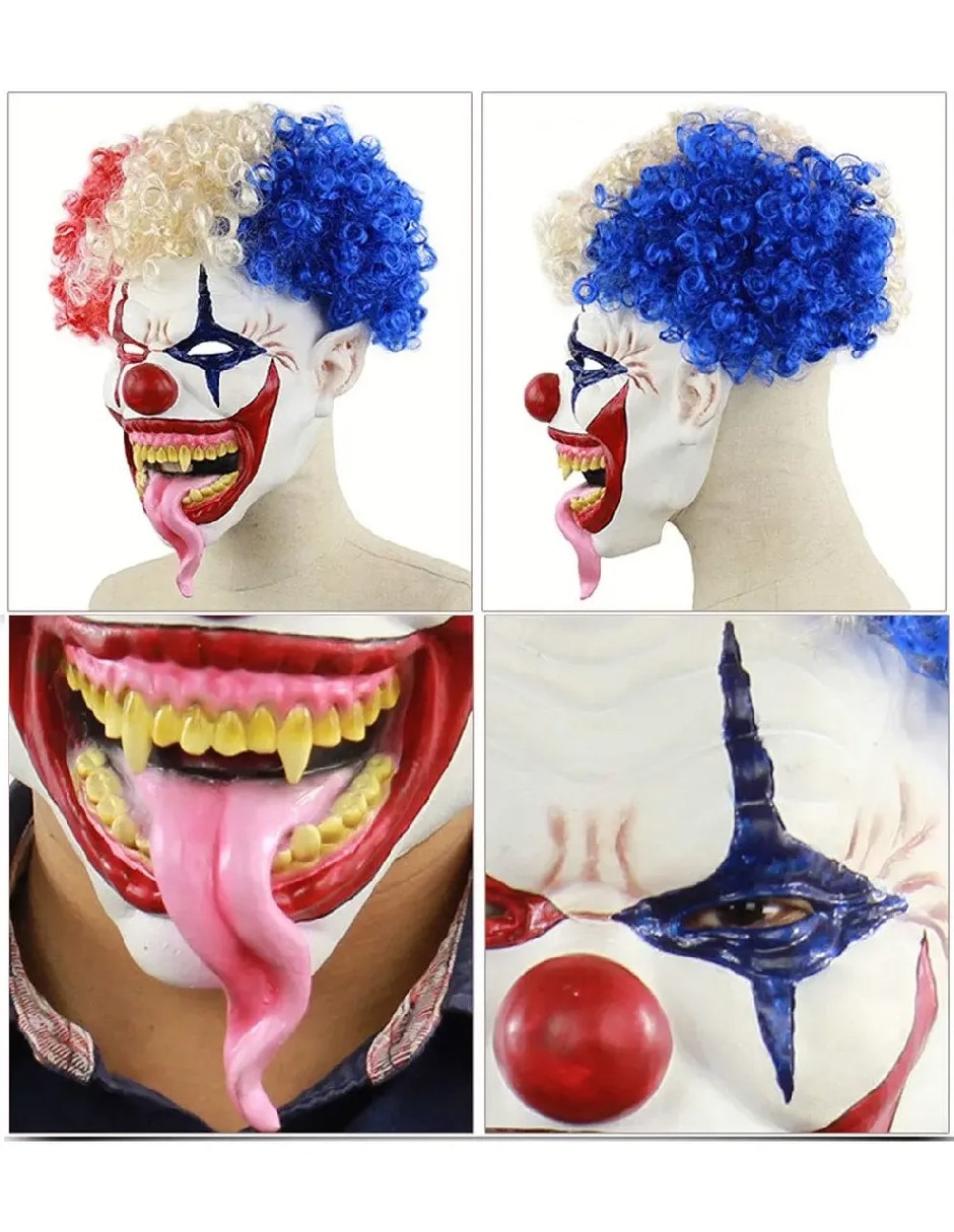 Máscara para disfraz de payaso 3
