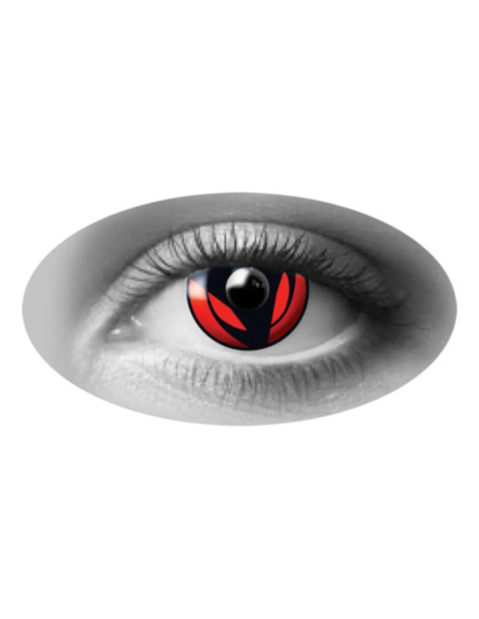 Lentes de contacto para disfraz de Obito Fantasía 2