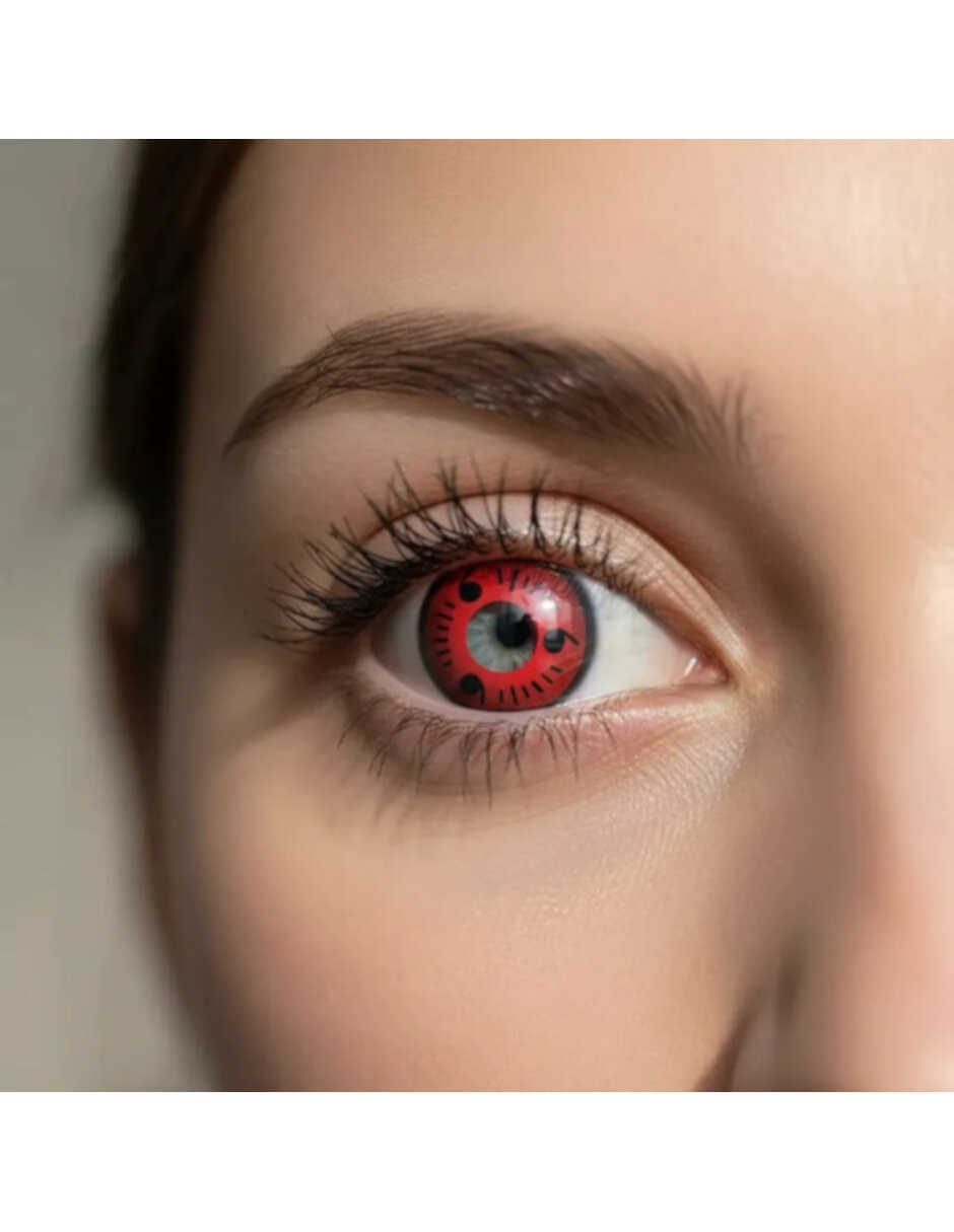 Lentes de contacto para disfraz de Sharingan Fantasía 2
