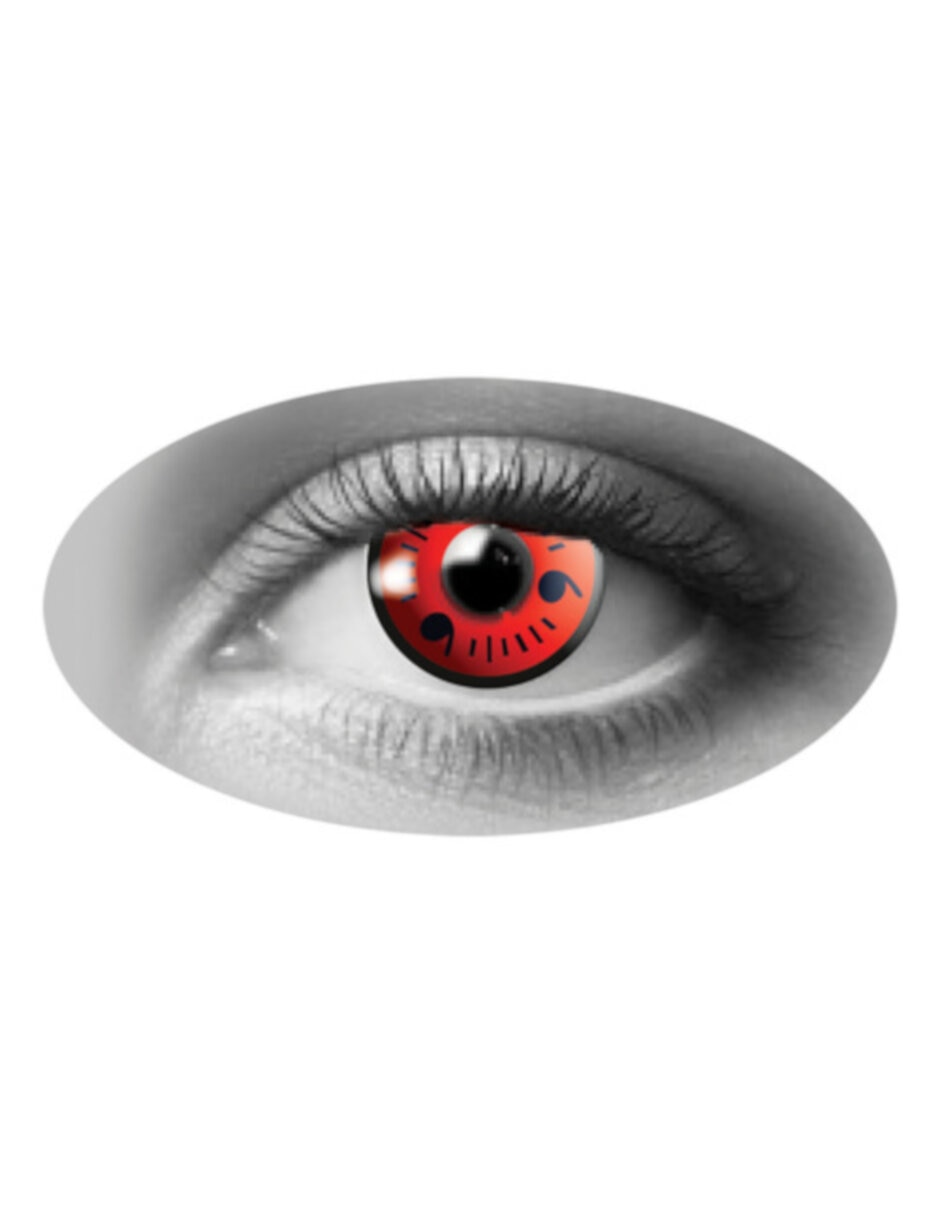 Lentes de contacto para disfraz de Sharingan Fantasía 3