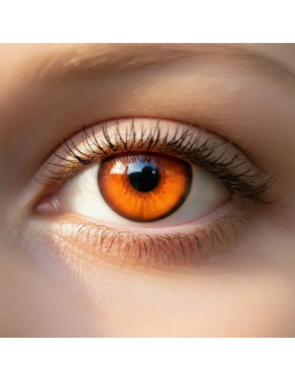 Lentes de contacto para disfraz Fantasía Neón 4