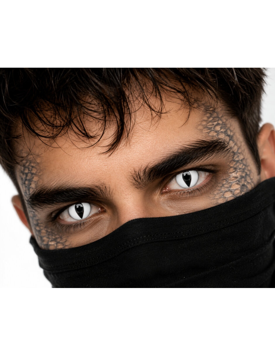 Lentes de contacto para disfraz de pupilentes de reptiliano pupilentes 3