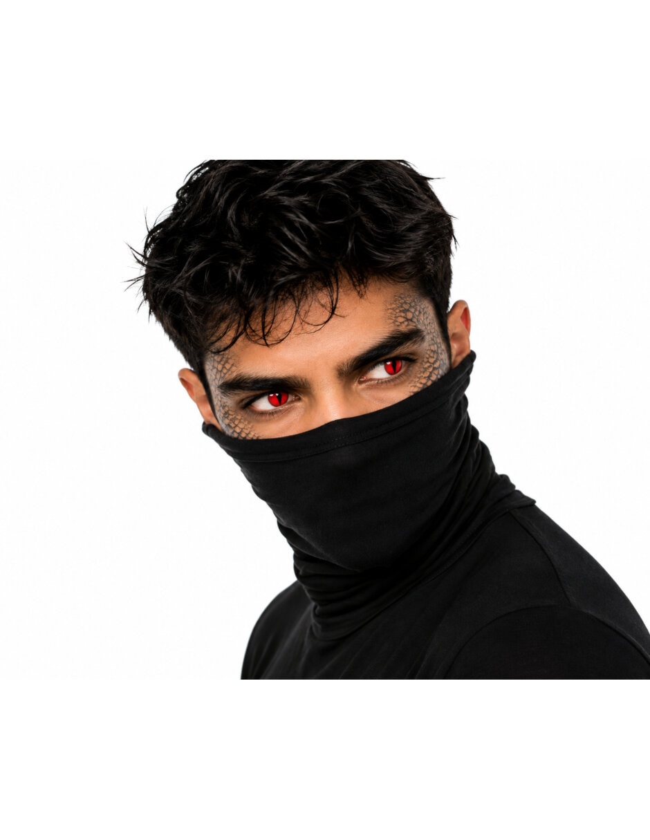 Lentes de contacto para disfraz de pupilentes de reptiliano reptiliano 5