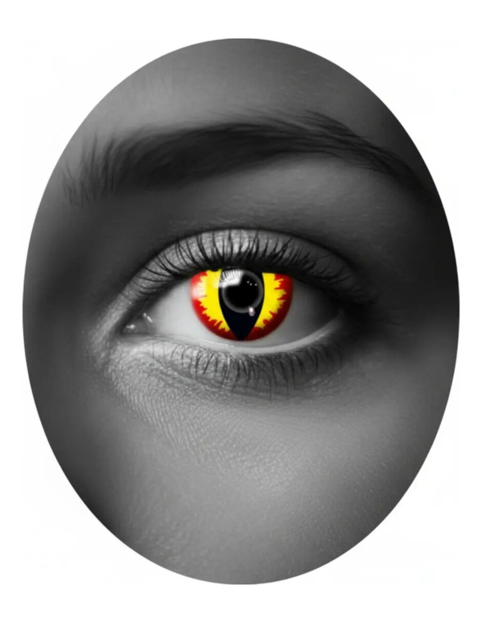 Lentes de contacto para disfraz de pupilentes de dragón pupilentes de fantasia 3