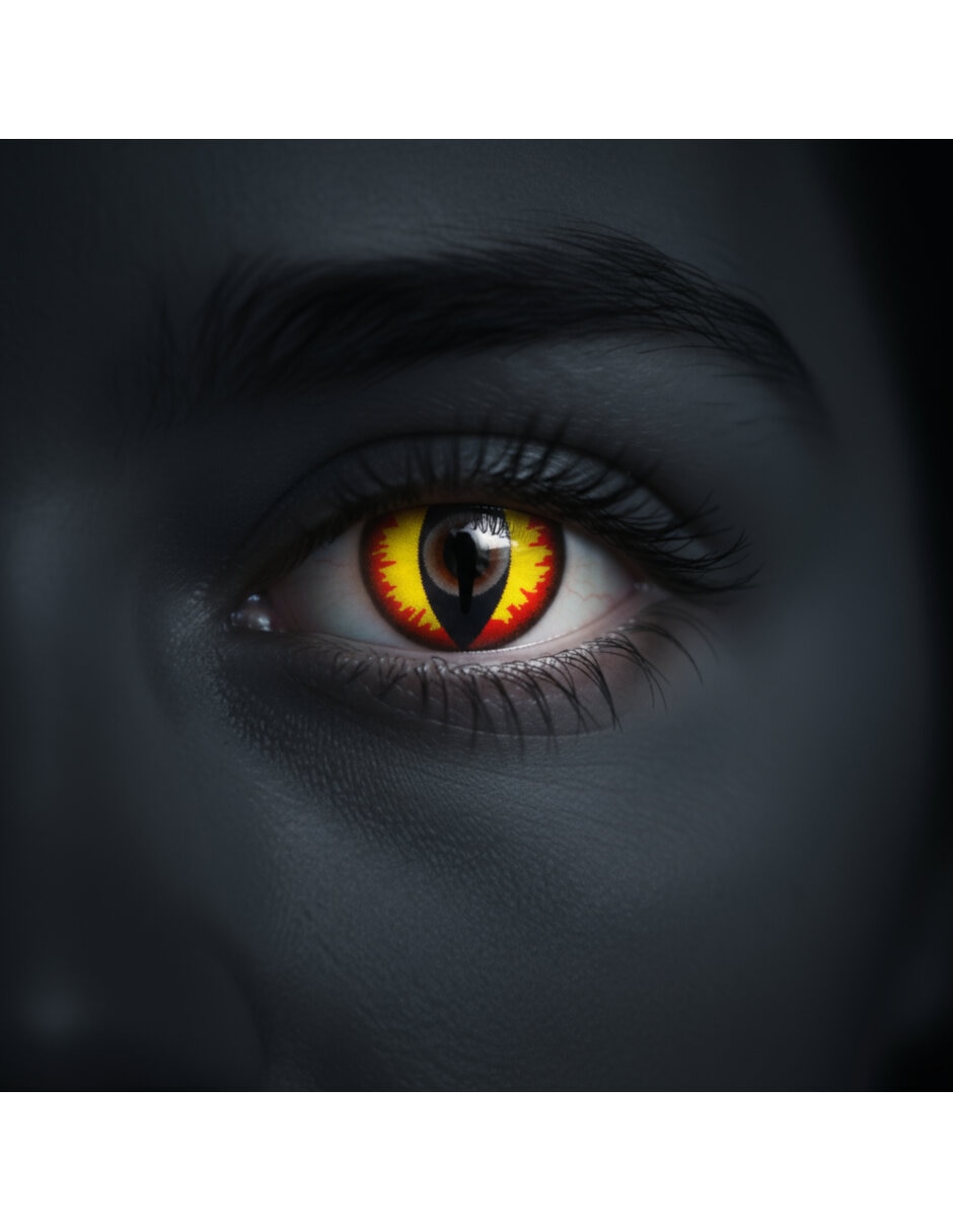 Lentes de contacto para disfraz de pupilentes de dragón pupilentes de fantasia 2