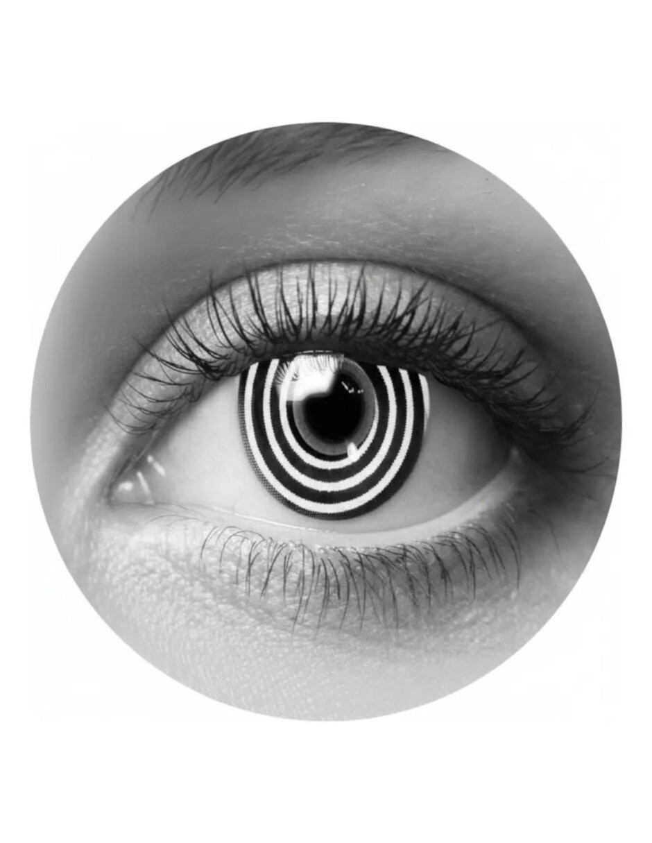 Lentes de contacto para disfraz de Hipnosis Fantasía