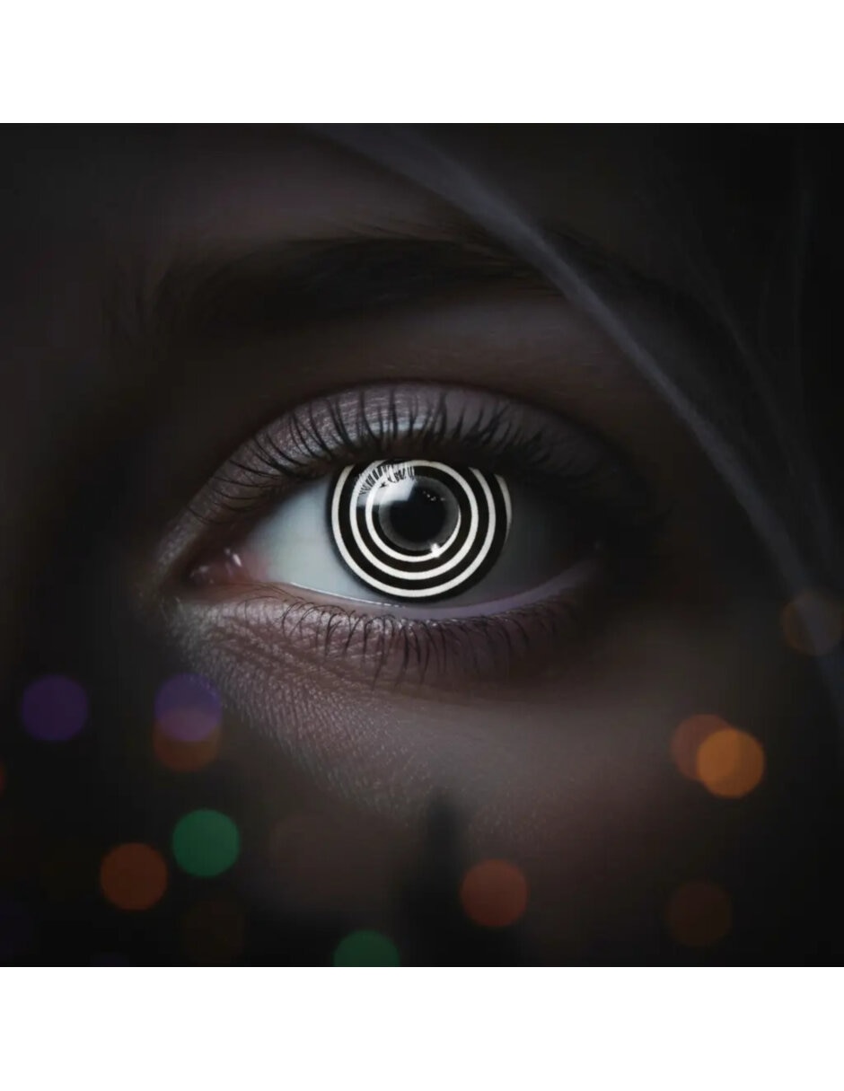 Lentes de contacto para disfraz de Hipnosis Fantasía 2