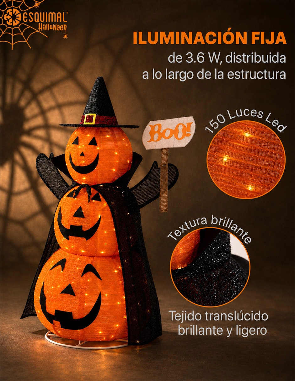Figura decorativa Muñeco Decorativo de Terror con forma de Calabazas 2