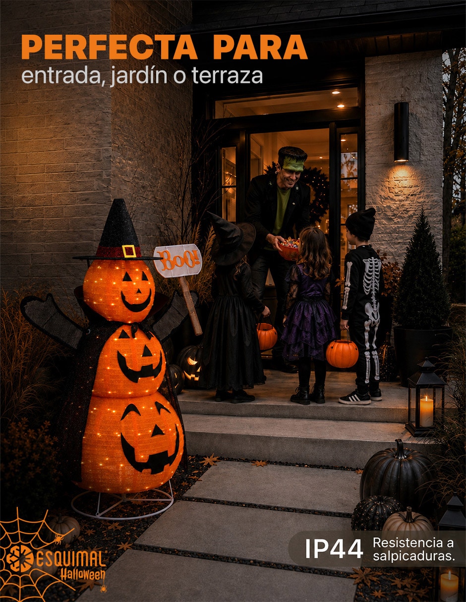 Figura decorativa Muñeco Decorativo de Terror con forma de Calabazas 3