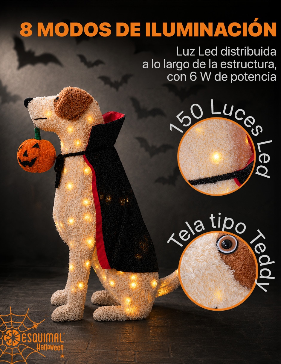 Figura decorativa Muñeco Decorativo de Terror con forma de Perro 8
