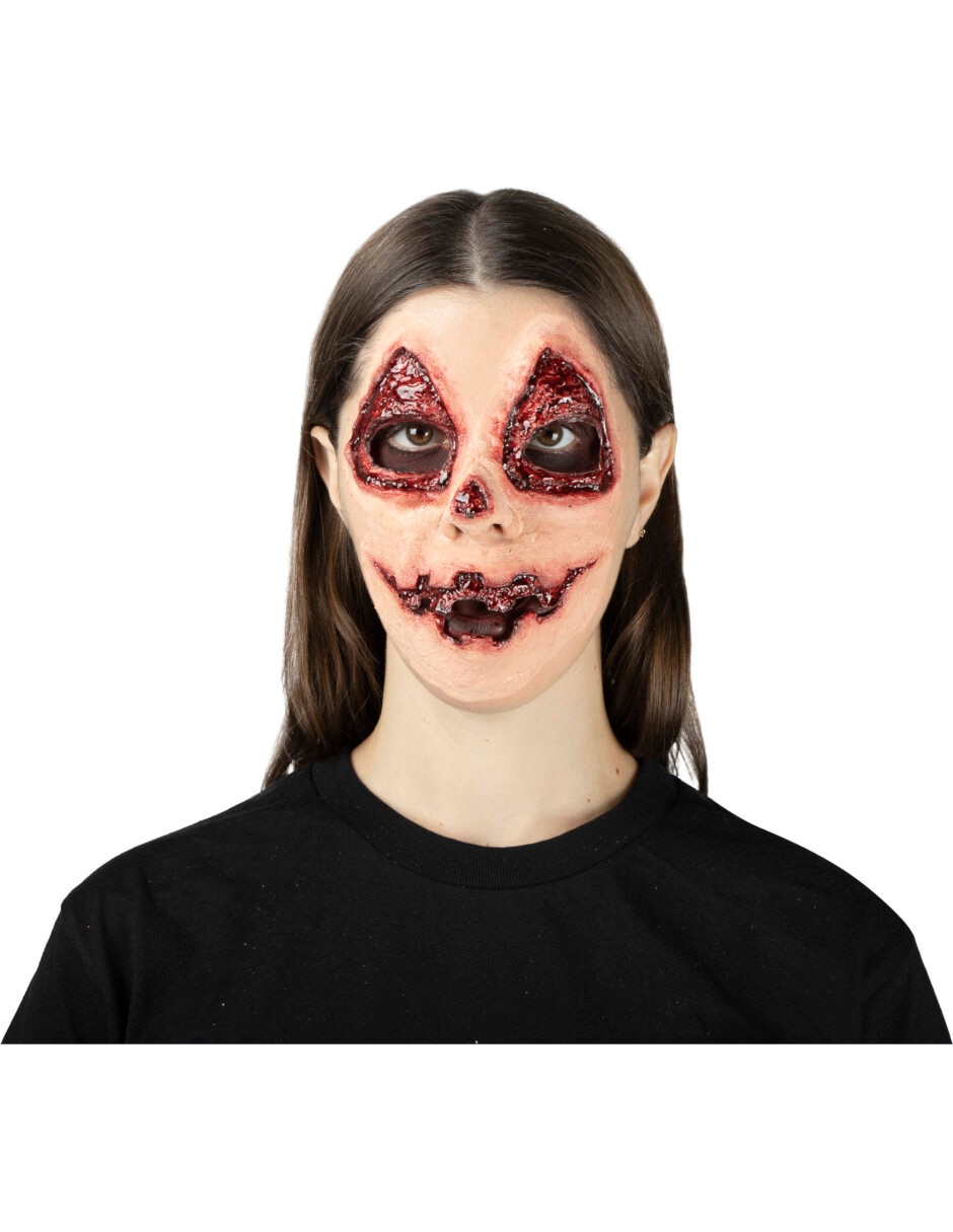 Maquillaje para disfraz de Maquillaje Efecto Especial Calabaza Aplicación FX 7