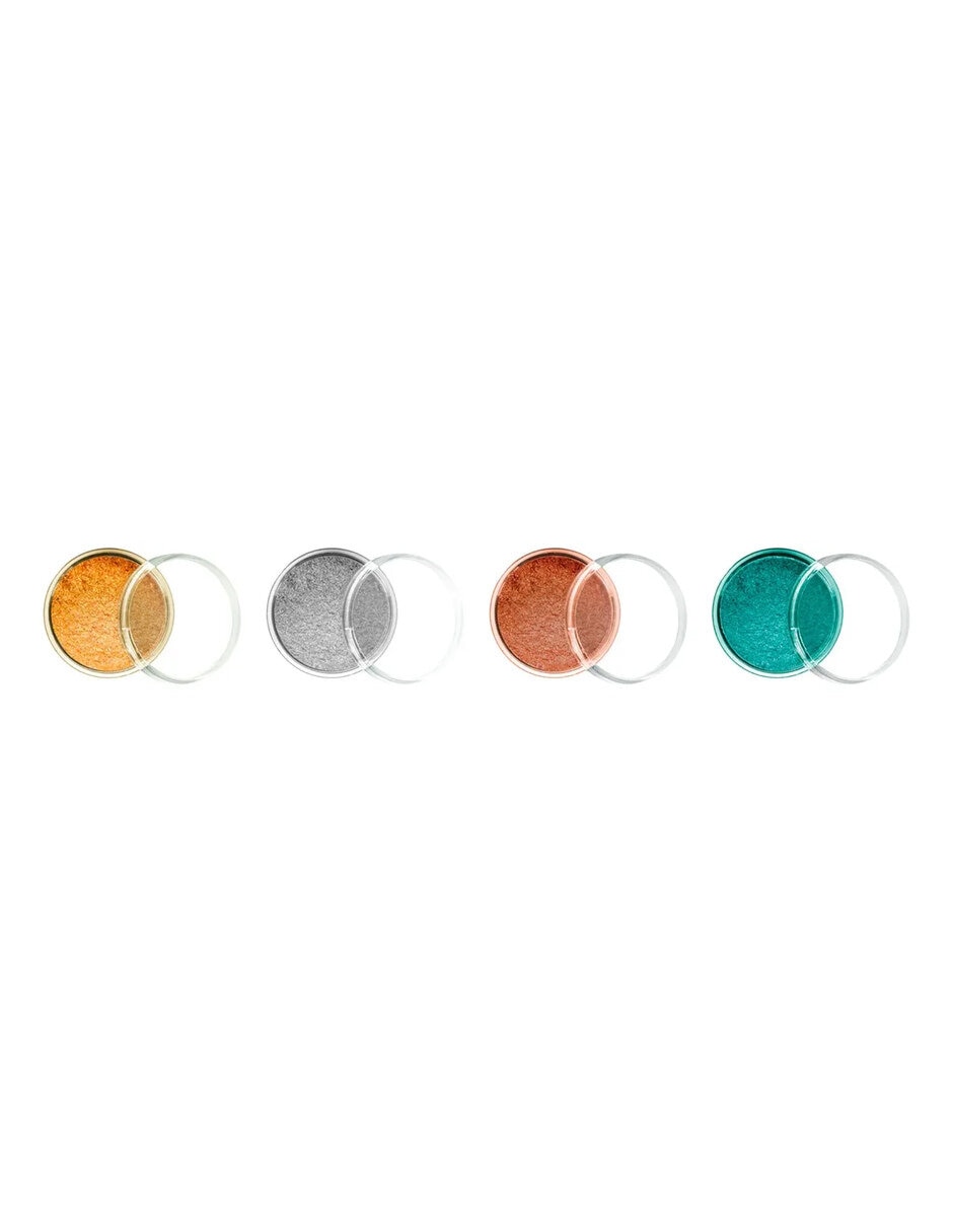 Maquillaje para disfraz de Sombras Metálicas Sombras Metalicas Maquillaje para disfraz de Sombras Metálicas Sombras Metalicas