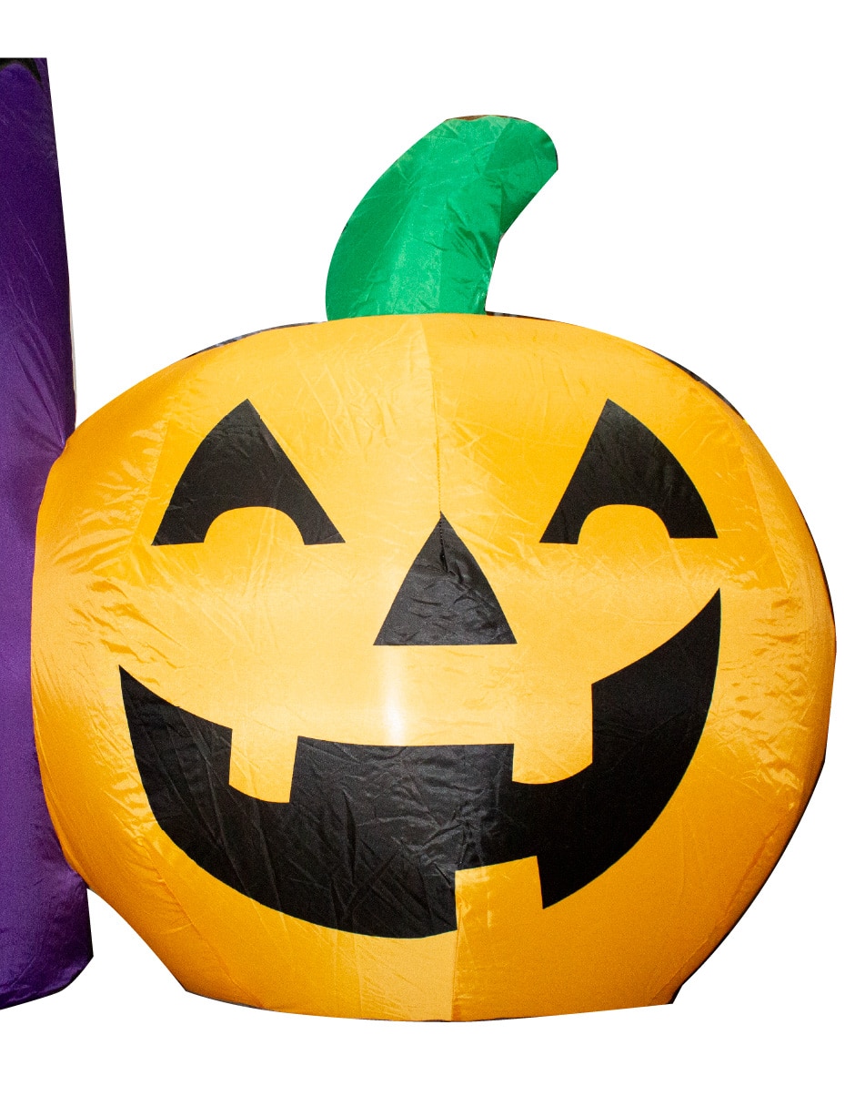 Inflable decorativo forma de calabaza 4