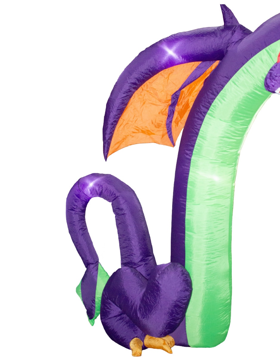 Inflable decorativo forma de dragón 5
