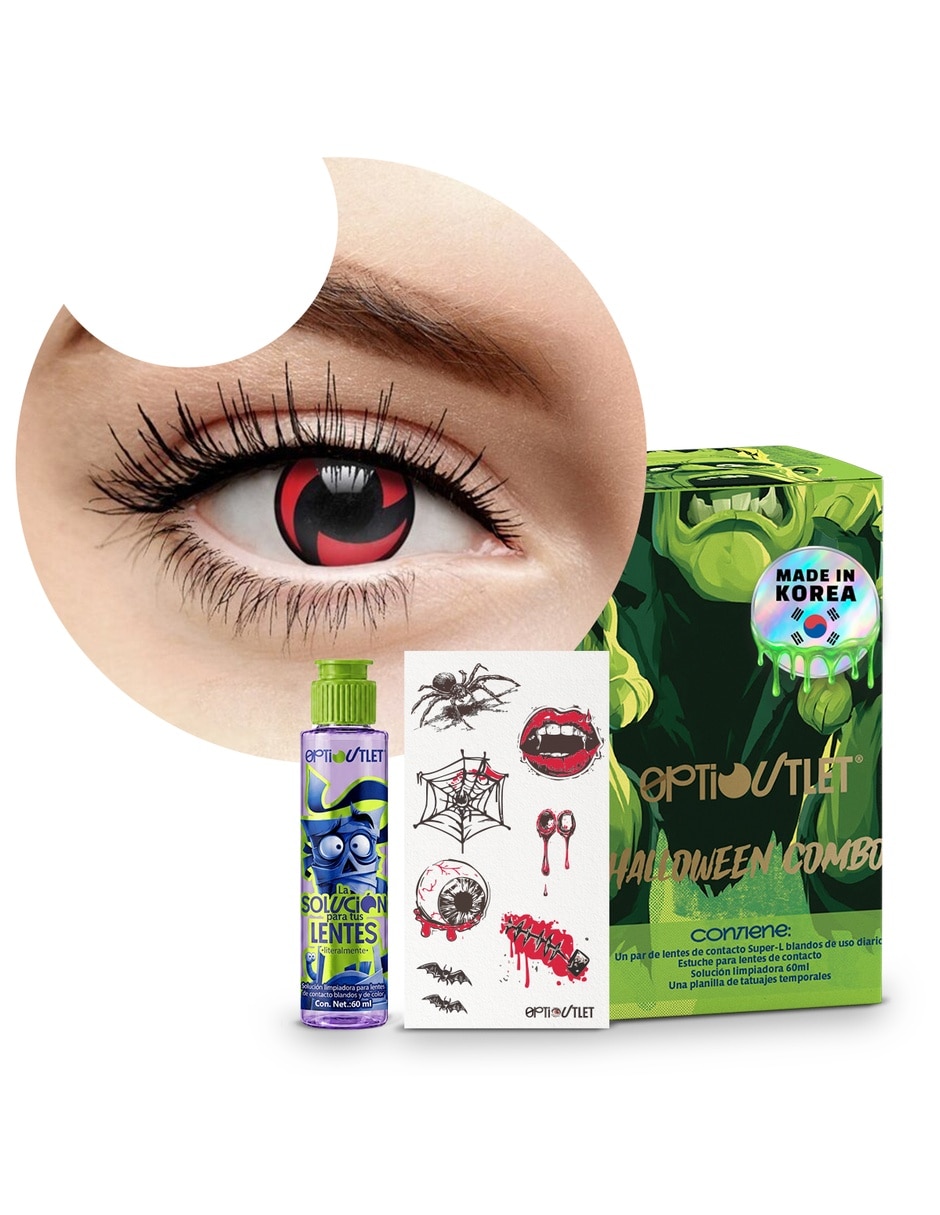 Lentes de contacto para disfraz de cosplay halloween optioutlet 1